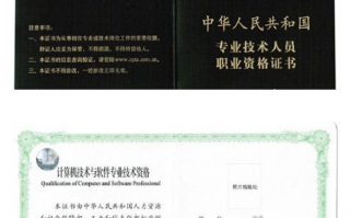 技术资格证，技术资格证书查询官网